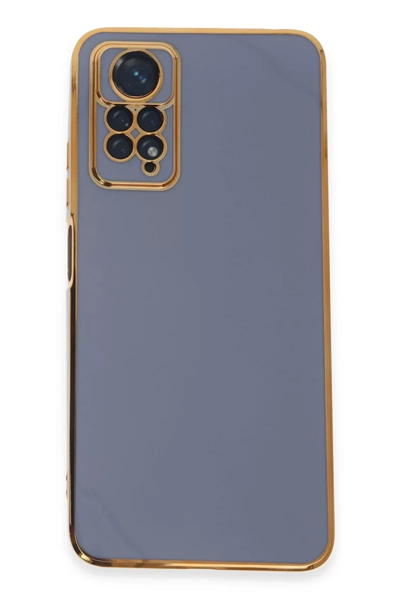 Xiaomi Redmi Note 12 Pro 4G Kılıf Volet Silikon - Mavi