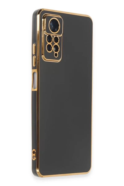 Xiaomi Redmi Note 12 Pro 4G Kılıf Volet Silikon - Siyah