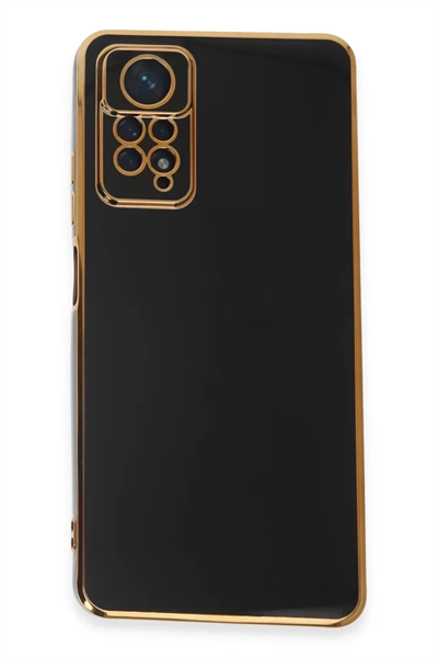 Xiaomi Redmi Note 12 Pro 4G Kılıf Volet Silikon - Siyah