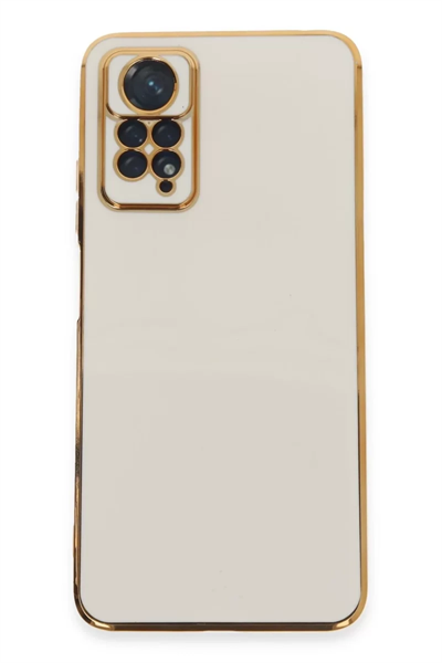 Xiaomi Redmi Note 12 Pro 4G Kılıf Volet Silikon - Beyaz