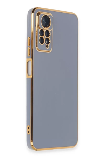 Xiaomi Redmi Note 12 Pro 4G Kılıf Volet Silikon - Mavi