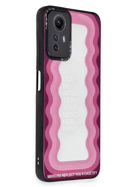 Xiaomi Redmi Note 12 Pro 5G Kılıf Mirror Desenli Kapak - Mirror - 11