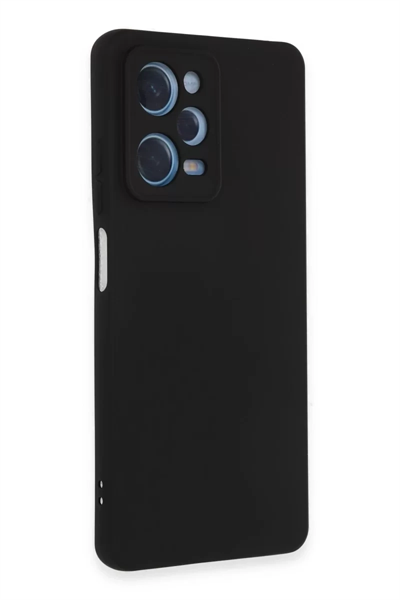 Xiaomi Redmi Note 12 Pro 5G Kılıf Nano içi Kadife Silikon - Siyah