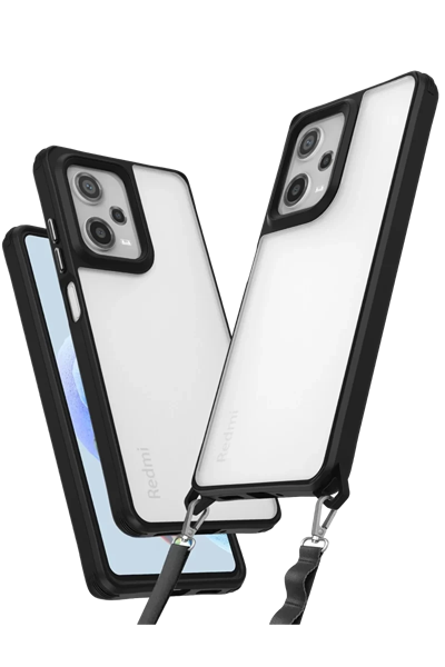 Xiaomi Redmi Note 12 Pro 5G Kılıf Penta Silikon Kılıf - Siyah