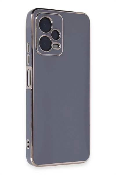 Xiaomi Redmi Note 12 Pro Plus Kılıf Volet Silikon - Mavi