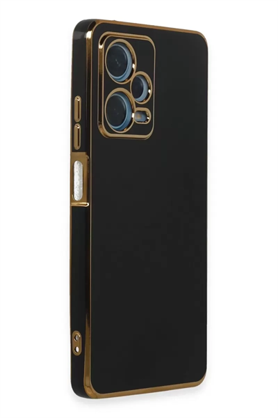 Xiaomi Redmi Note 12 Pro Plus Kılıf Volet Silikon - Siyah