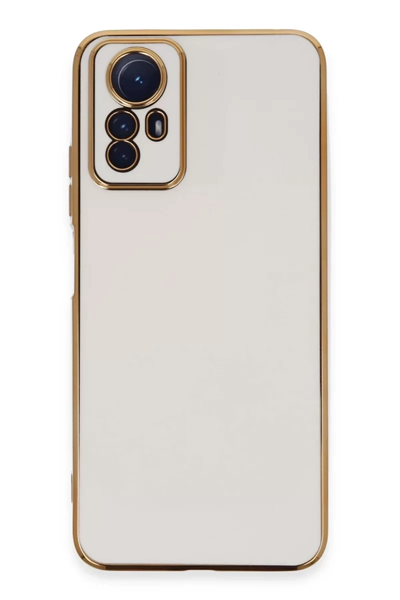 Xiaomi Redmi Note 12S Kılıf Volet Silikon - Beyaz