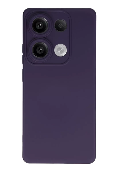 Xiaomi Redmi Note 13 4G Kılıf Nano içi Kadife Silikon - Lacivert