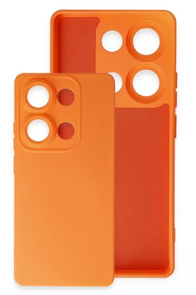 Xiaomi Redmi Note 13 4G Kılıf Nano içi Kadife Silikon - Lila