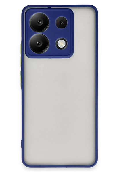 Xiaomi Redmi Note 13 5G Kılıf Montreal Silikon Kapak - Lacivert