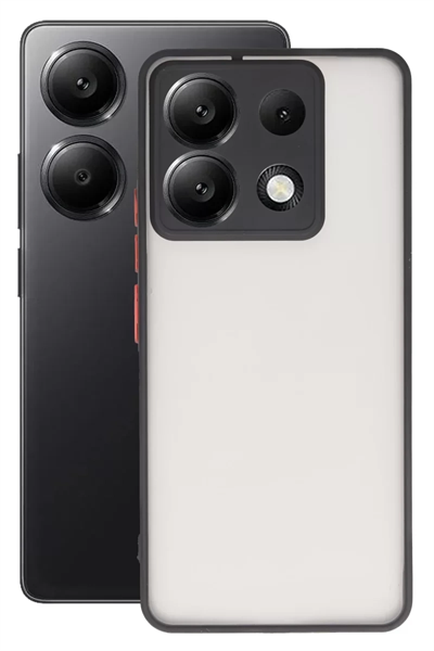 Xiaomi Redmi Note 13 5G Kılıf Montreal Silikon Kapak - Siyah