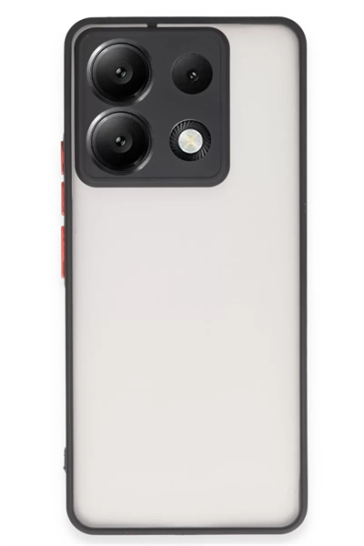 Xiaomi Redmi Note 13 5G Kılıf Montreal Silikon Kapak - Siyah