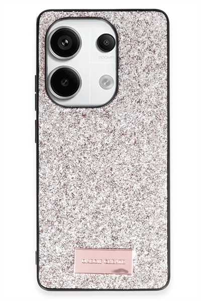 Xiaomi Redmi Note 13 Pro 4G Bright Simli Kapak - Gold