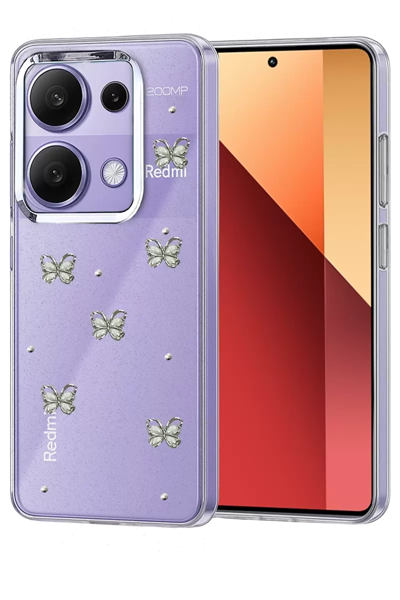 Xiaomi Redmi Note 13 Pro 4G Fiyonk Desenli Kapak - Desen 9