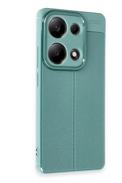Xiaomi Redmi Note 13 Pro 4G Kılıf Auto Focus Kapak - Koyu Yeşil