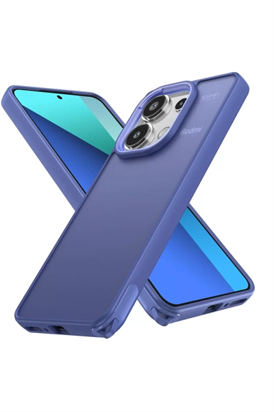 Xiaomi Redmi Note 13 Pro 4G Kılıf Elegant Kapak - Açık Mavi
