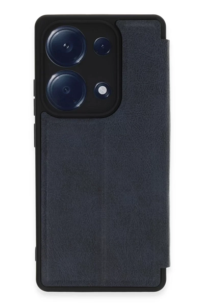 Xiaomi Redmi Note 13 Pro 4G Kılıf Flip Cover - Lacivert