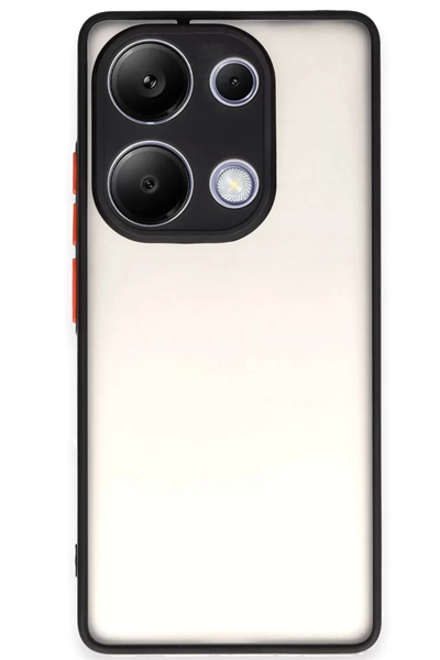 Xiaomi Redmi Note 13 Pro 4G Kılıf Montreal Silikon Kapak - Siyah