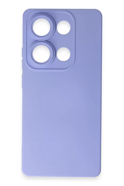 Xiaomi Redmi Note 13 Pro 4G Kılıf Nano içi Kadife Silikon - Lila