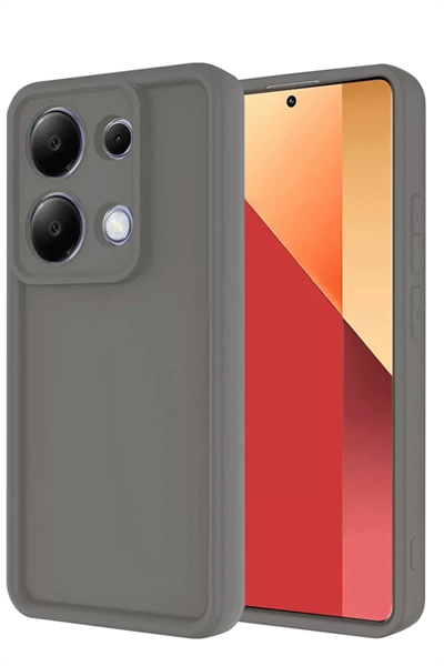 Xiaomi Redmi Note 13 Pro 4G Kılıf Viera Silikon - Gri