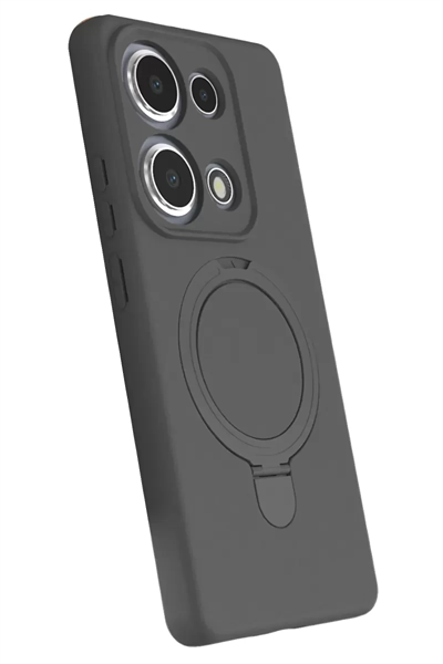 Xiaomi Redmi Note 13 Pro 4G Regal Magsafe Standlı Kapak - Titan Gri