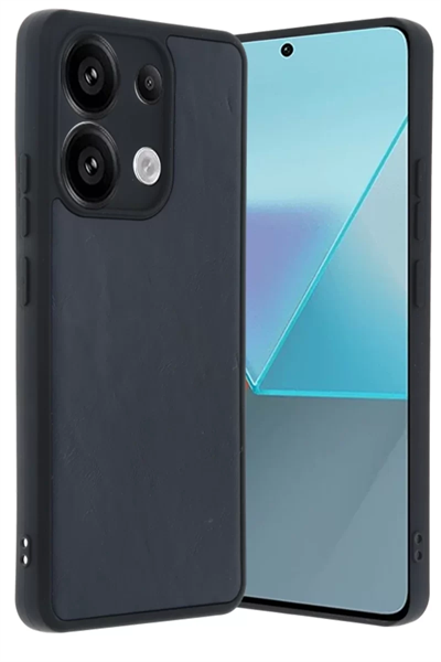 Xiaomi Redmi Note 13 Pro 5G Kılıf Aras Deri Kapak - Lacivert
