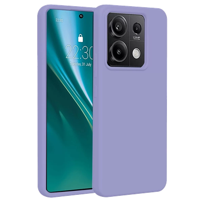 Xiaomi Redmi Note 13 Pro 5G Kılıf First Silikon - Lila