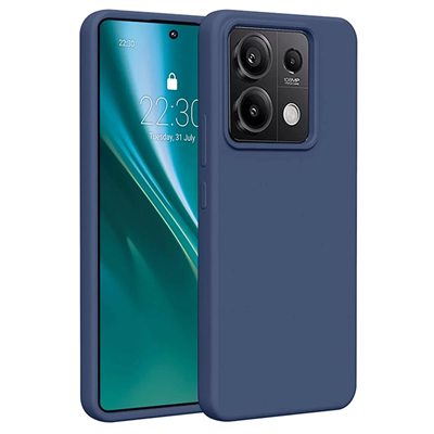 Xiaomi Redmi Note 13 Pro 5G Kılıf First Silikon - Lacivert