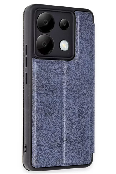 Xiaomi Redmi Note 13 Pro 5G Kılıf Flip Cover - Lacivert