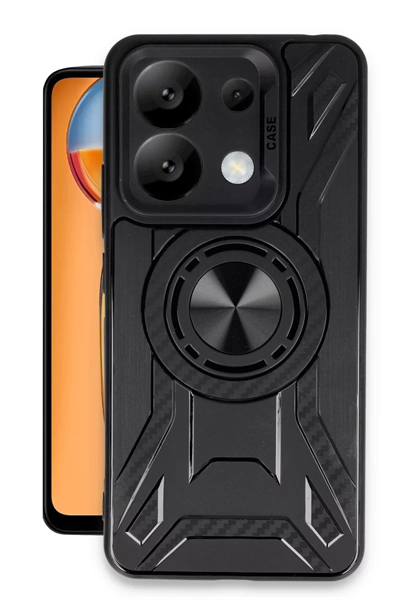 Xiaomi Redmi Note 13 Pro 5G Kılıf Lincoln Silikon - Siyah