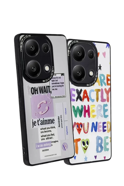Xiaomi Redmi Note 13 Pro 5G Kılıf Mirror Desenli Kapak - Mirror - 11