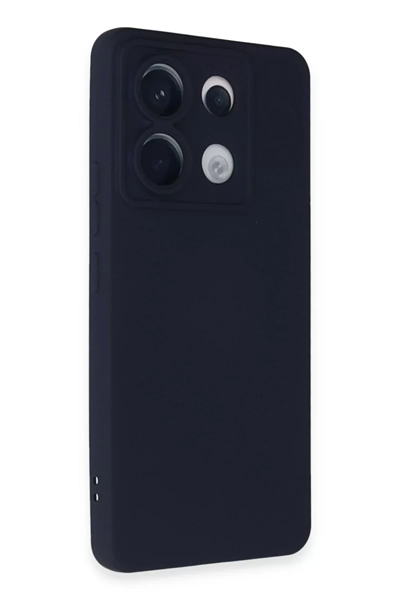 Xiaomi Redmi Note 13 Pro 5G Kılıf Nano içi Kadife Silikon - Lacivert