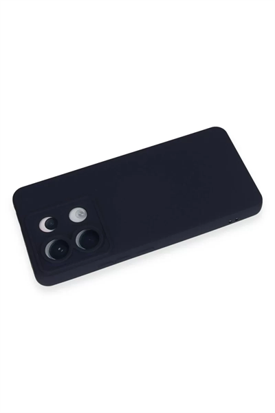 Xiaomi Redmi Note 13 Pro 5G Kılıf Nano içi Kadife Silikon - Lacivert