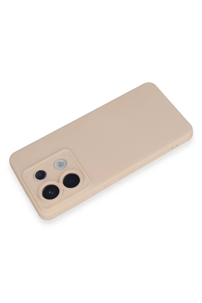 Xiaomi Redmi Note 13 Pro 5G Kılıf Nano içi Kadife Silikon - Pudra