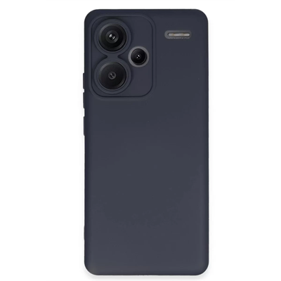 Xiaomi Redmi Note 13 Pro Plus Kılıf Nano içi Kadife Silikon - Lacivert