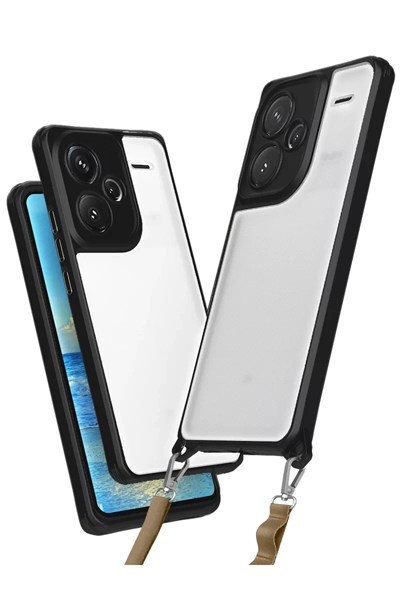 Xiaomi Redmi Note 13 Pro Plus Kılıf Penta Silikon Kılıf - Siyah