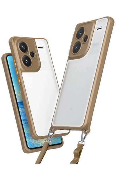 Xiaomi Redmi Note 13 Pro Plus Kılıf Penta Silikon Kılıf - Çöl Titanyum