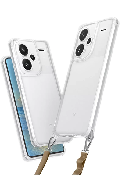 Xiaomi Redmi Note 13 Pro Plus Kılıf Penta Silikon Kılıf - Şeffaf