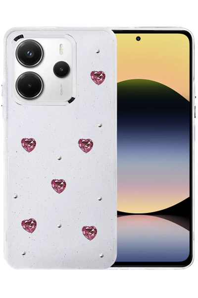 Xiaomi Redmi Note 14 4G Fiyonk Desenli Kapak - Desen 3