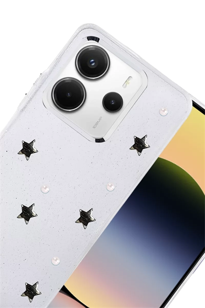 Xiaomi Redmi Note 14 4G Fiyonk Desenli Kapak - Desen 7