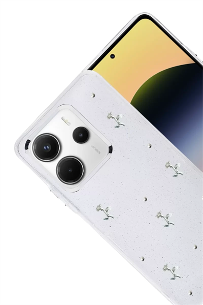 Xiaomi Redmi Note 14 4G Fiyonk Desenli Kapak - Desen 4