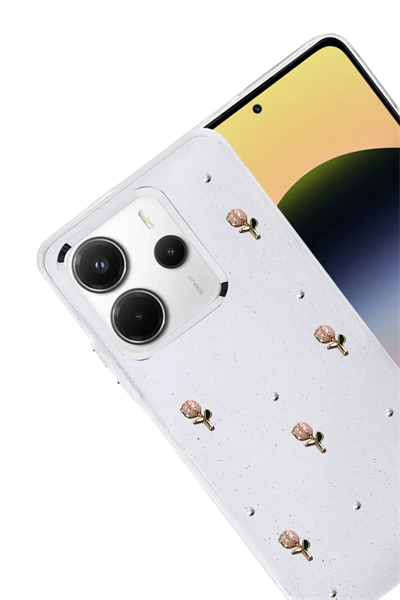 Xiaomi Redmi Note 14 4G Fiyonk Desenli Kapak - Desen 6
