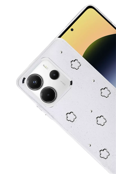 Xiaomi Redmi Note 14 4G Fiyonk Desenli Kapak - Desen 2