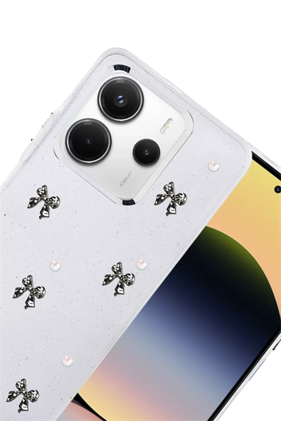 Xiaomi Redmi Note 14 4G Fiyonk Desenli Kapak - Desen 8