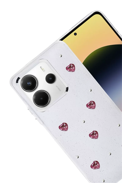 Xiaomi Redmi Note 14 4G Fiyonk Desenli Kapak - Desen 3