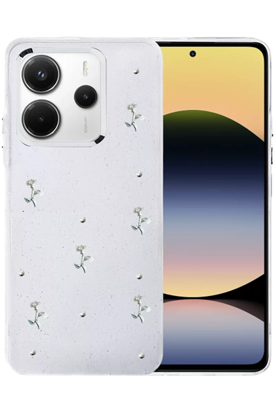 Xiaomi Redmi Note 14 4G Fiyonk Desenli Kapak - Desen 4