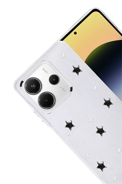 Xiaomi Redmi Note 14 4G Fiyonk Desenli Kapak - Desen 7
