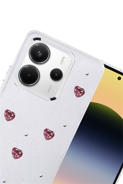 Xiaomi Redmi Note 14 4G Fiyonk Desenli Kapak - Desen 3
