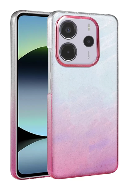 Xiaomi Redmi Note 14 4G Glossy Kapak - Pembe