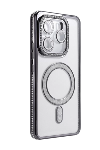Xiaomi Redmi Note 14 4G Joke Simli Magneticsafe Kılıf - Siyah